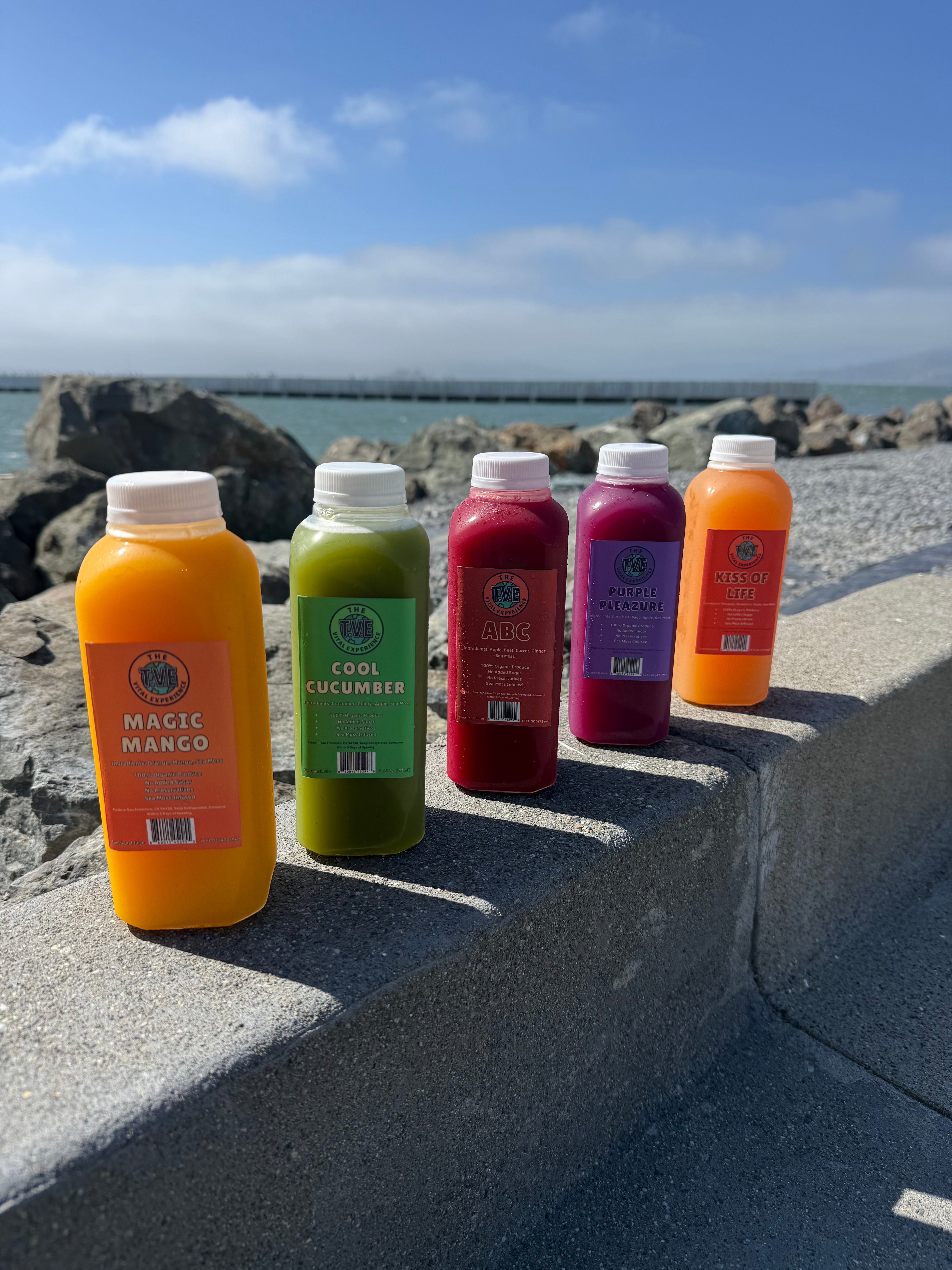 The Vital Experience | Functional Sea Moss Juice Packs